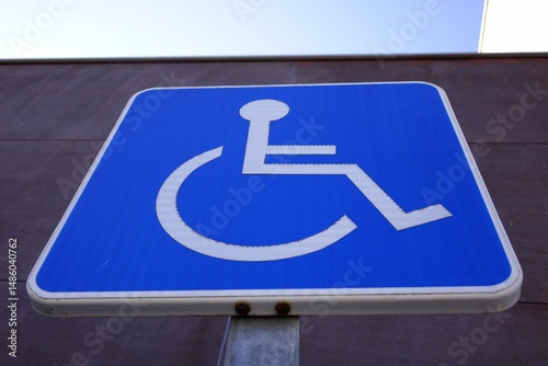handicap parking sign