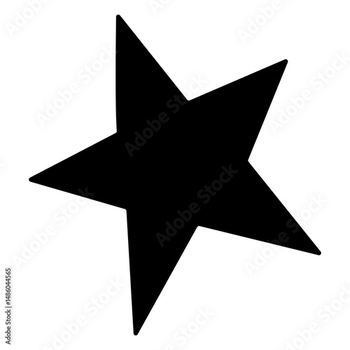 Christmas star festive design