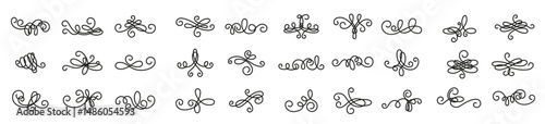 Set of Linear Squiggles