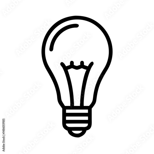 Icon of a Light Bulb