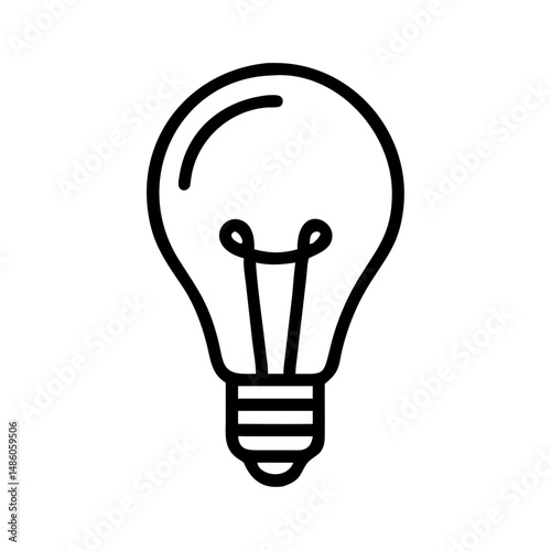 Icon of a Light Bulb