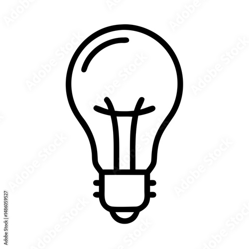 Icon of a Light Bulb