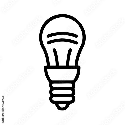 Icon of a Light Bulb