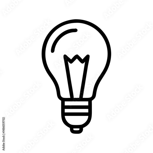 Icon of a Light Bulb