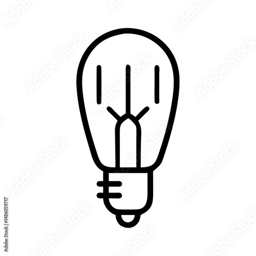 Icon of a Light Bulb