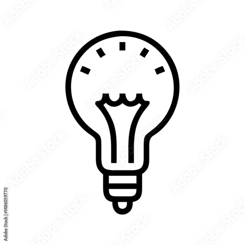 Icon of a Light Bulb