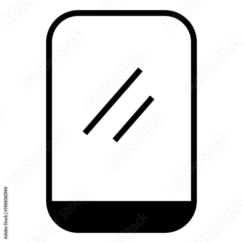Smartphone icon stroke