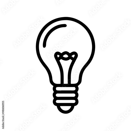Icon of a Light Bulb