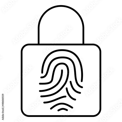 Biometric lock stroke