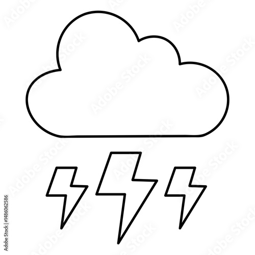 Storm cloud stroke