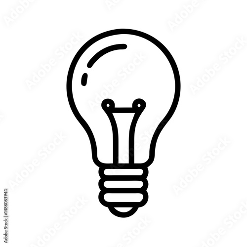 Icon of a Light Bulb