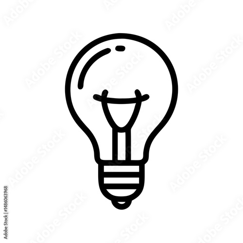 Icon of a Light Bulb