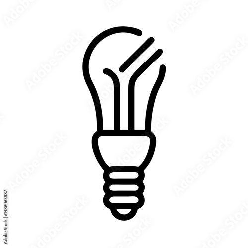 Icon of a Light Bulb
