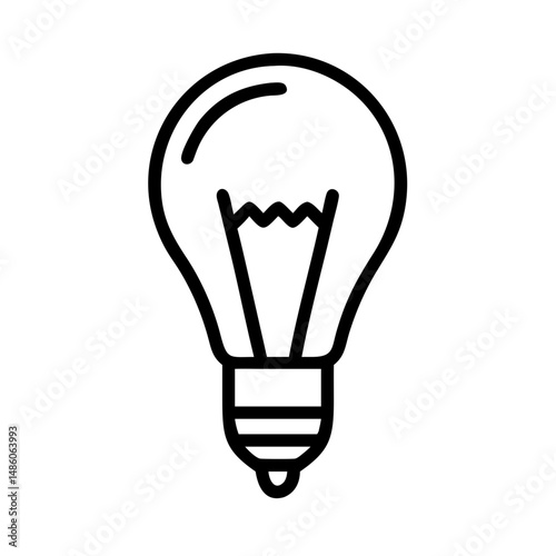 Icon of a Light Bulb