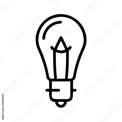Icon of a Light Bulb