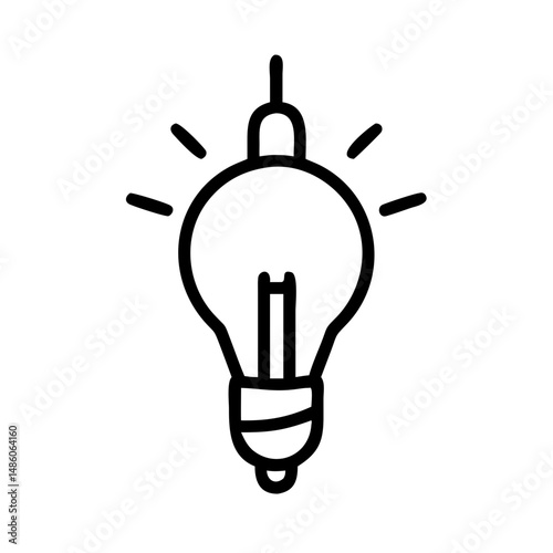 Icon of a Light Bulb