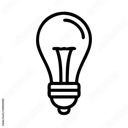 Icon of a Light Bulb