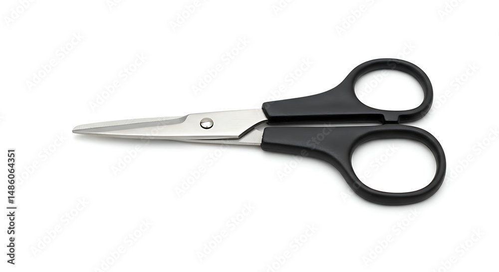 Small Black-Handled Scissors Perfect for Crafts, Sewing, and More Small Black-Handled Scissors Perfect for Crafts, Sewing, and More