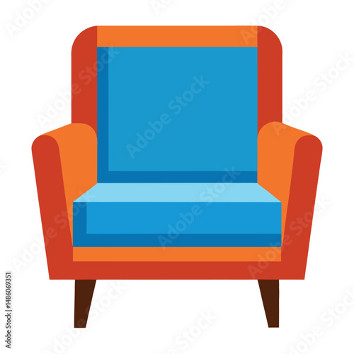 armchair vector icon