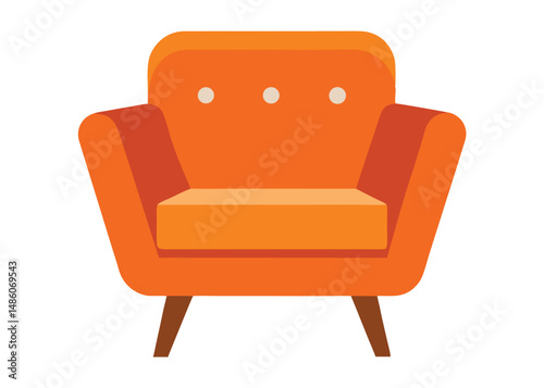 armchair vector icon