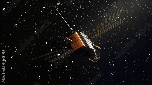 Spacecraft in orbit