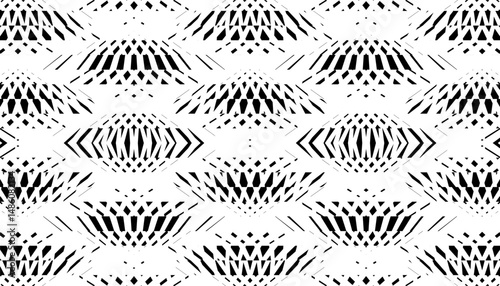 Black and white abstract and grunge pattern for modern background and jersey design. Vector Format Illustration 
