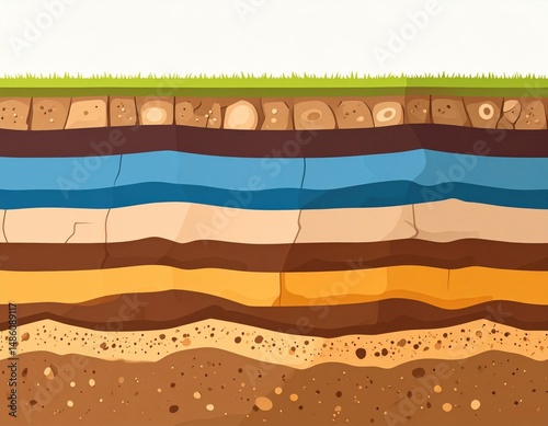 Cross Section Of Earth Layers