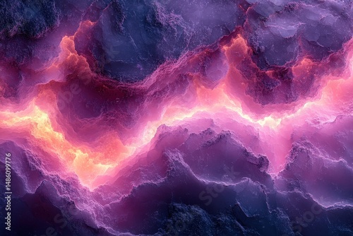 Dreamy Ethereal Marble Texture in Shades of Pink and Purple Creates a Serene and Enchanting Visual Experience for Interior Design and Art Enthusiasts