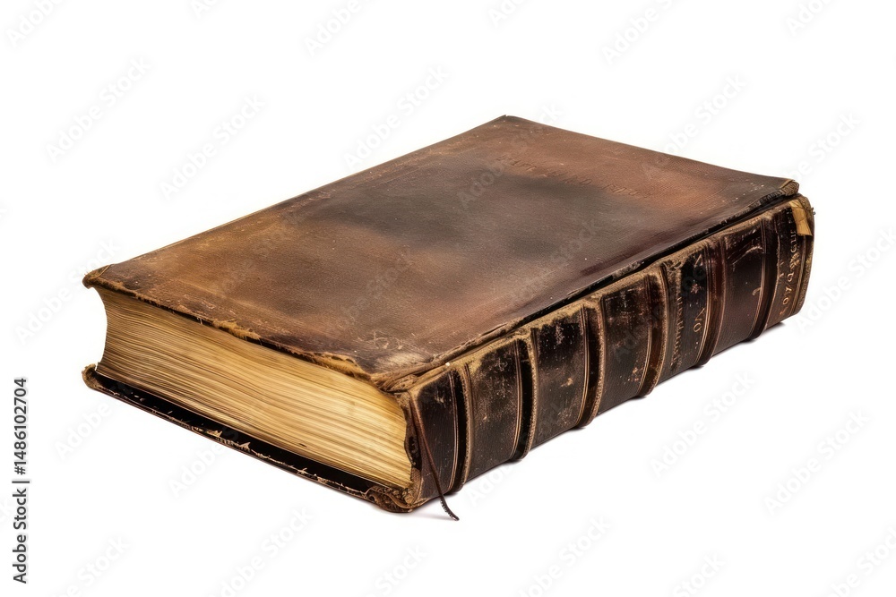 Obraz premium Bible book publication weaponry diary.