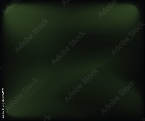 Evocative dark forest foliage depicting shadows and a moody green gradient silhouette
