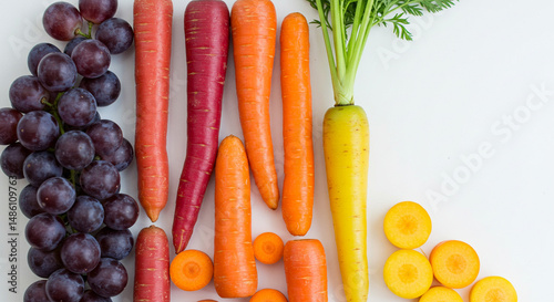 Fresh Raw Carrot: Natural Food Ingredient