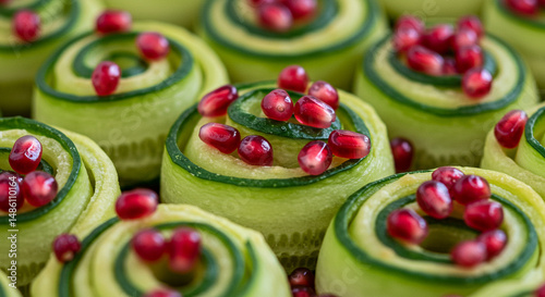 Fresh Fruit Cake Garnish: Culinary Arts Dessert