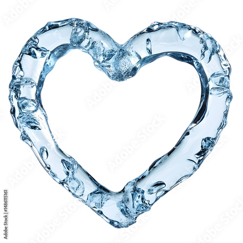 Crystal Heart Sculpture
