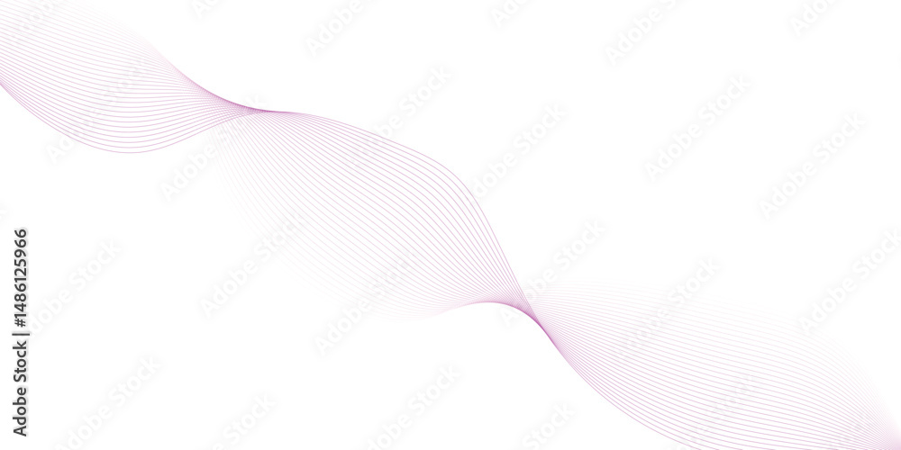 Abstract blue line wave background. Technology abstract lines on white background. Undulate Grey Wave Swirl, frequency sound wave, twisted curve lines with blend effect. Abstract blue line wave background. Technology abstract lines on white background. Undulate Grey Wave Swirl, frequency sound wave, twisted curve lines with blend effect.