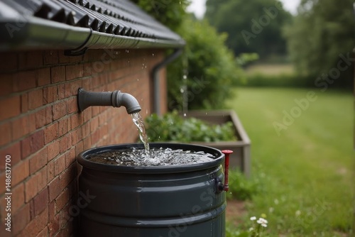 Collecting rainwater A guide to using rain barrels for gardening and home water conservation