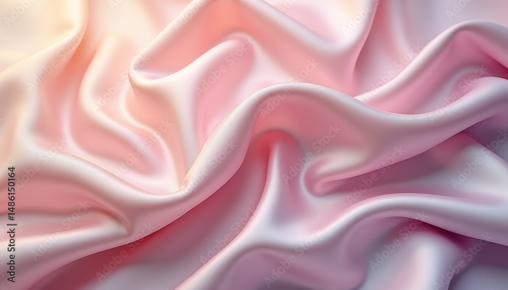 Obraz premium pink silk background