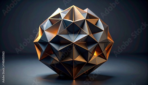abstract crystal ball