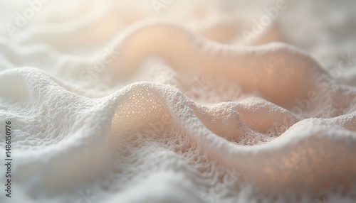 white silk fabric