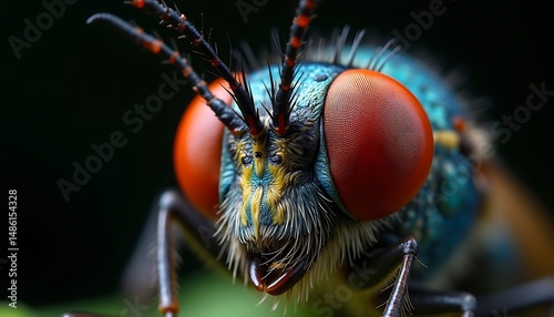 fly on leaf