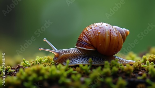 snail on a leaf