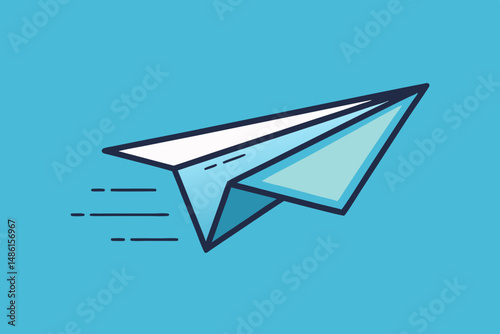 paper airplane send icon