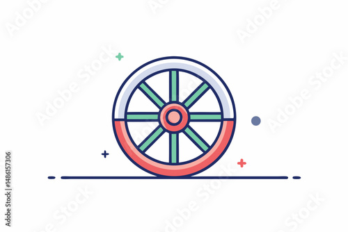 perspective cartwheel icon