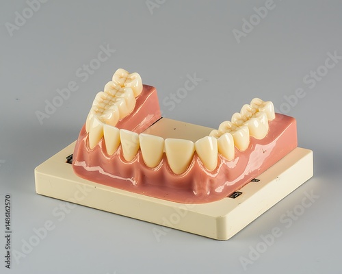Dental model of lower jaw