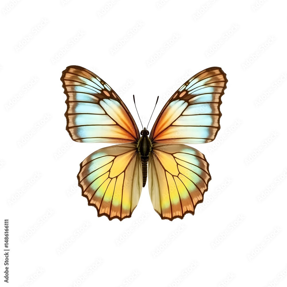 Obraz premium butterfly isolated on white background