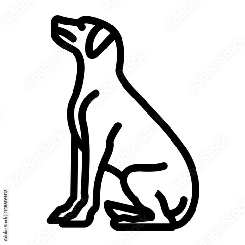 Pet Sitting Vector Icon Style