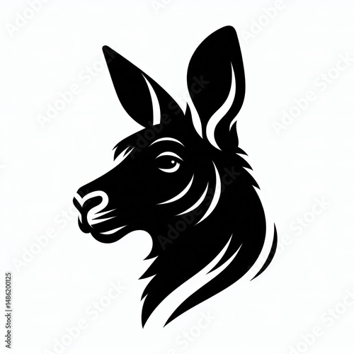 kangaroo silhouette