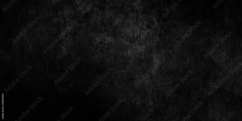 Obraz premium abstract black concrete wall texture, wall texture and very charming details, old grungy texture grey concrete wall for dark background, dark bleached cloth black texture and background. 