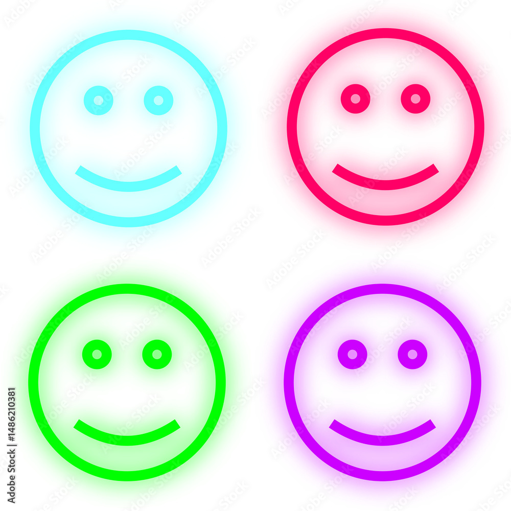 Fototapeta premium Colorful circles vibrant abstract design background pattern bright graphic art wallpaper illustration image on transparent background