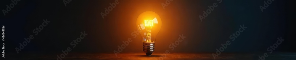 A bright light bulb illuminates a dark room, symbolizing a sudden burst of inspiration and innovative ideas, perfect for business and creativity concepts , vision, idea, imagination A bright light bulb illuminates a dark room, symbolizing a sudden burst of inspiration and innovative ideas, perfect for business and creativity concepts , vision, idea, imagination