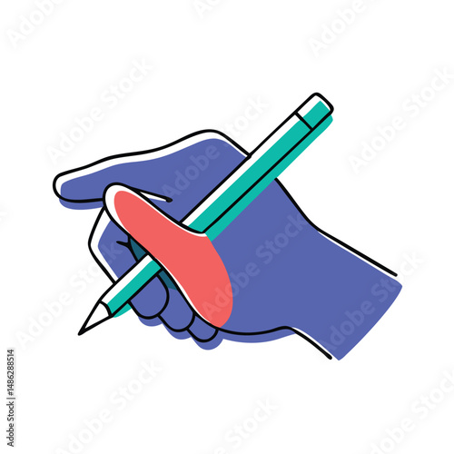 Copywriting line icons
